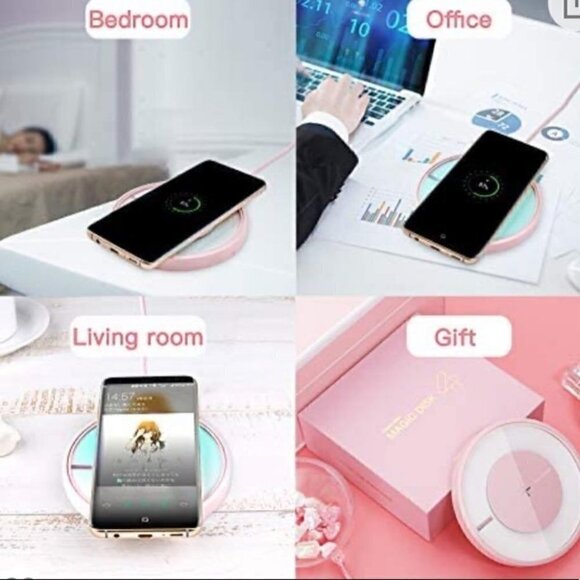 iphone Android Charger pink with usb cable - Picture 6 of 10